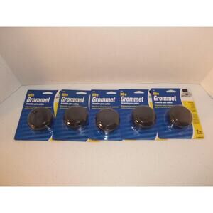 Lot of 5 Waxman Soft Touch Wire Grommet 2 Inch In. Desks Stands Printer -111526